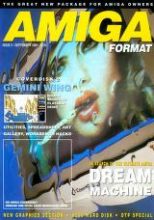 Amiga Format mag issue 2 front cover