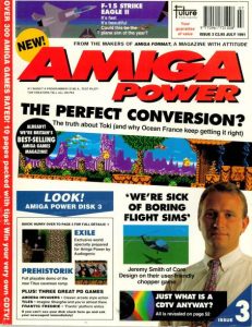 Amiga power magazine 3 front cover