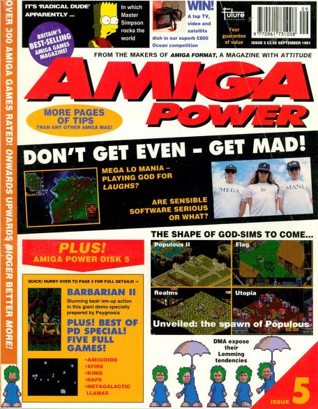 Amiga Power magazine Issue 5 PDF download