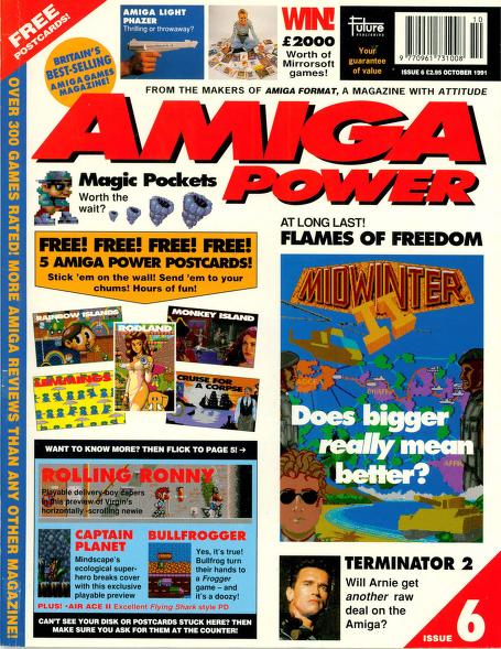 Amiga Power magazine Issue 6 PDF download